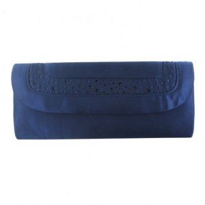Cartera azul oscuro